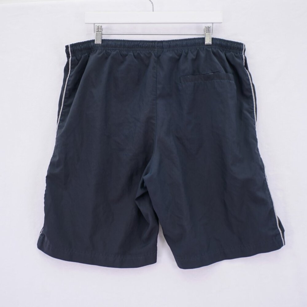 NIke Black Lined Drawstring Swim Trunks XL 36 / 10.5 High Rise Polyester - Picture 4 of 7